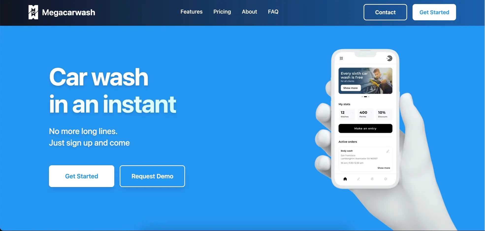 Megacarwash · Platform Build